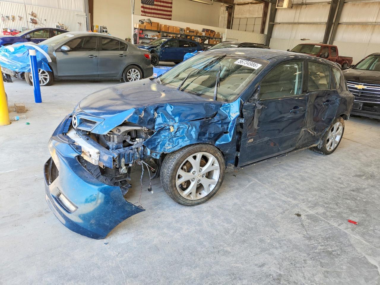 2008 MAZDA MAZDA3 HATCHBACK | JM1BK343481866377 | UPCARS