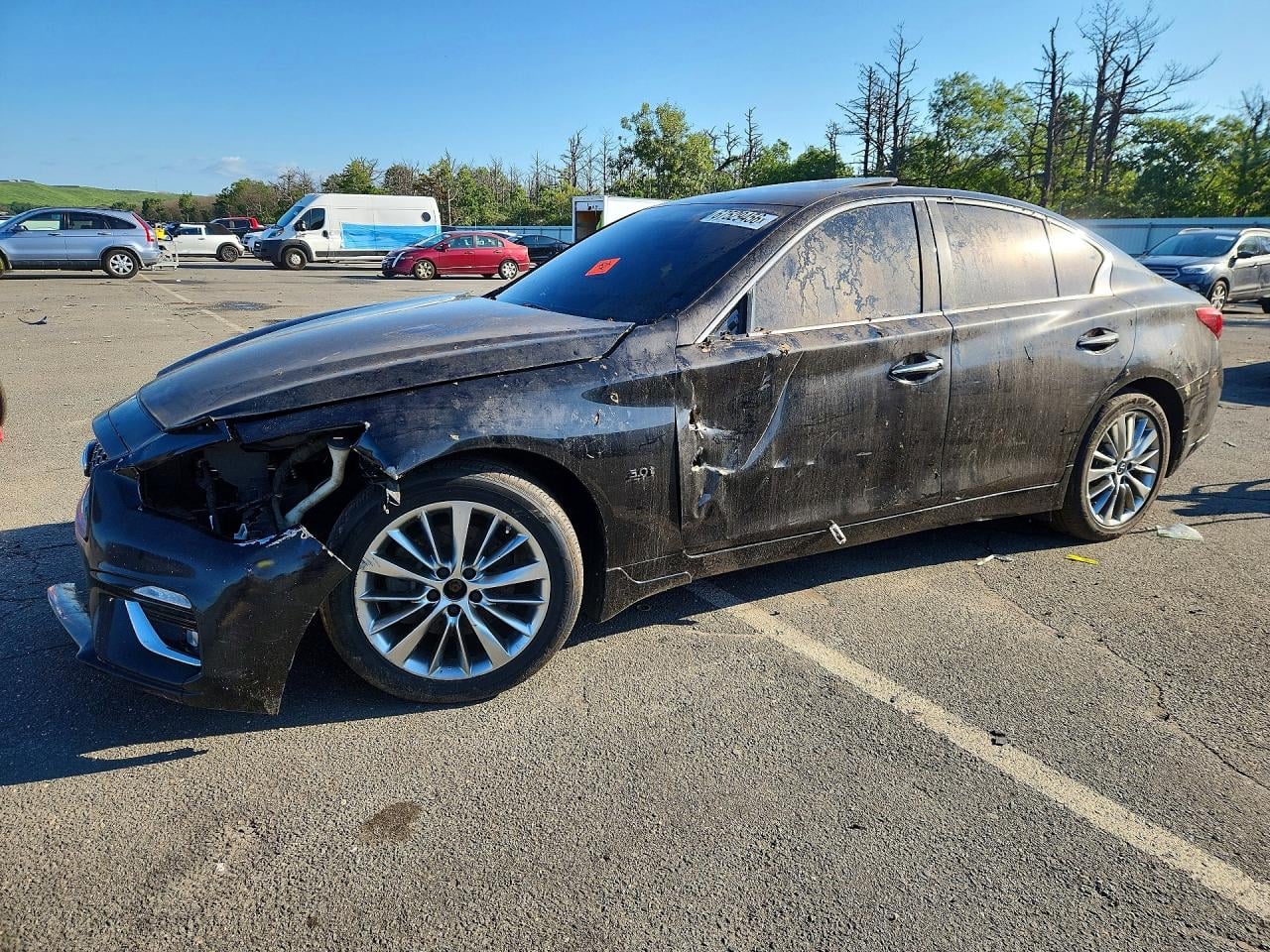 2019 INFINITI Q50 3.0T LUXE | JN1EV7AR0KM594147 | UPCARS