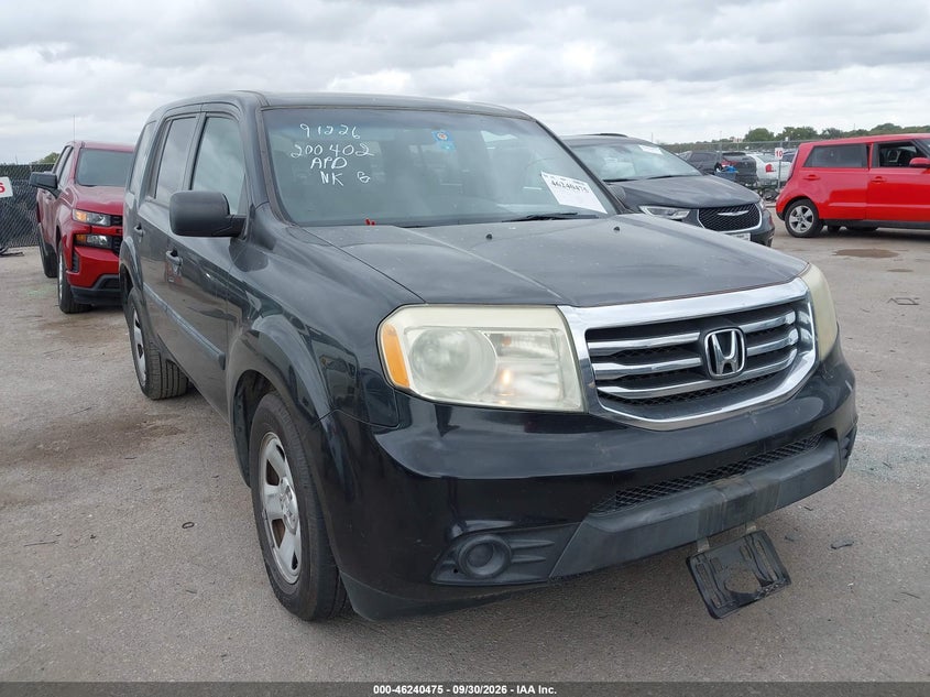 2014 HONDA PILOT LX | 5FNYF4H20EB034706 | UPCARS