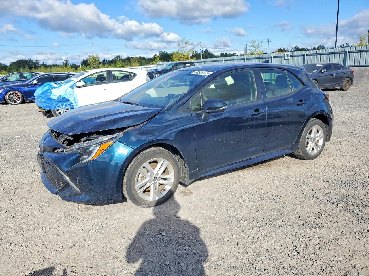 2021 TOYOTA COROLLA SE | JTNK4MBEXM3138321 | UPCARS