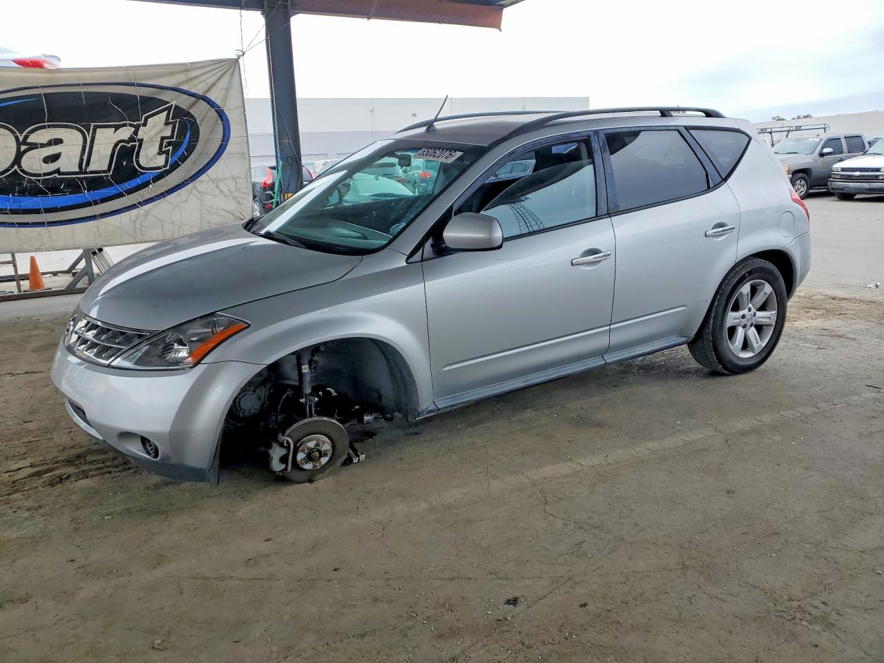 2007 NISSAN MURANO S | JN8AZ08W87W644103 | UPCARS