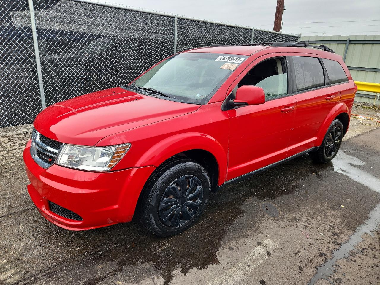 2017 DODGE JOURNEY SE | 3C4PDCAB5HT554184 | UPCARS