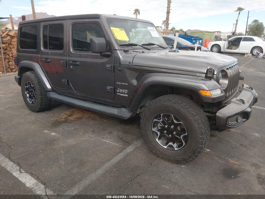 2018 JEEP WRANGLER UNLIMITED SAHARA 4X4 | 1C4HJXEG6JW147338 | UPCARS