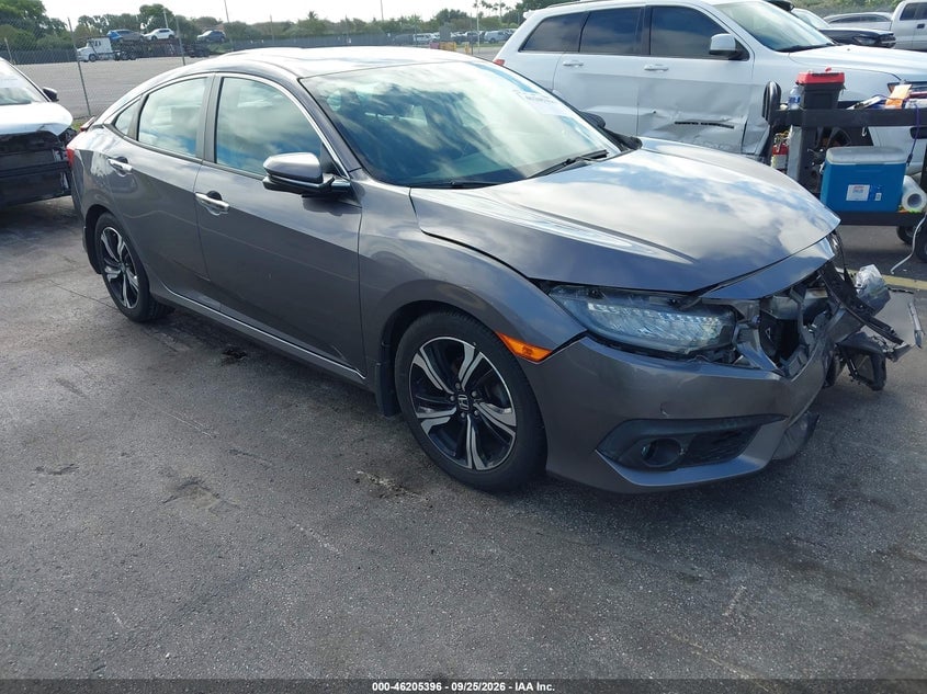 2017 HONDA CIVIC TOURING | 19XFC1F9XHE018750 | UPCARS