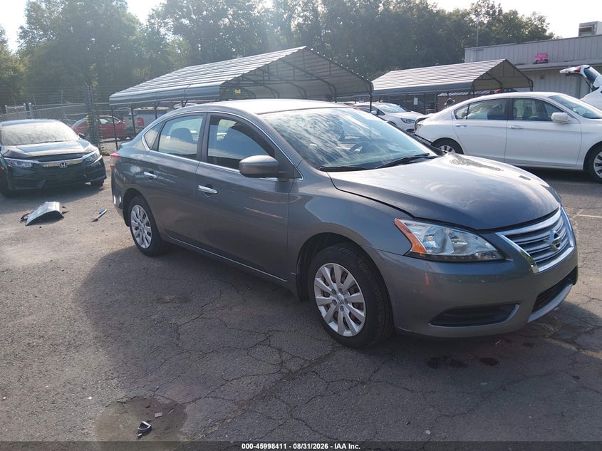 2015 NISSAN SENTRA S | 3N1AB7APXFY271619 | UPCARS