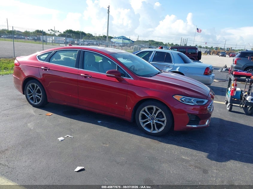 2019 FORD FUSION SEL | 3FA6P0CD4KR224708 | UPCARS