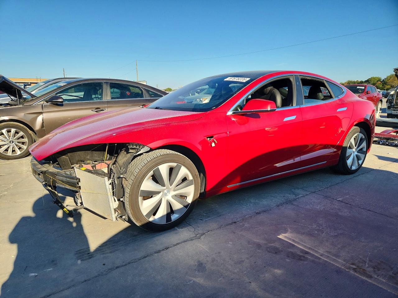 2021 TESLA MODEL S | 5YJSA1E26MF424943 | UPCARS