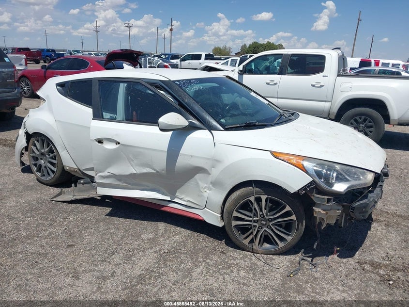 2016 HYUNDAI VELOSTER TURBO R-SPEC | KMHTC6AE1GU301716 | UPCARS