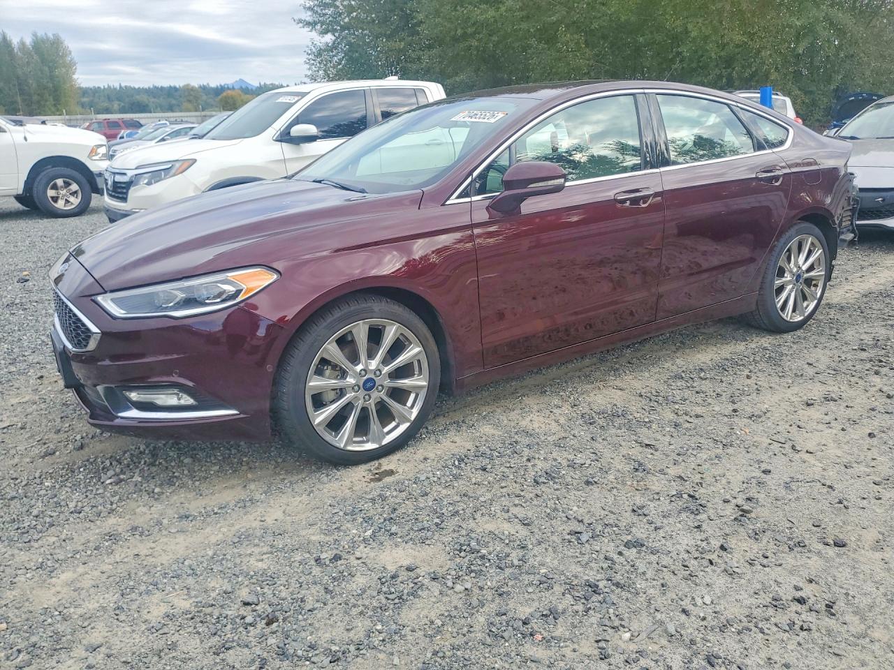 2017 FORD FUSION TITANIUM | 3FA6P0K96HR330227 | UPCARS