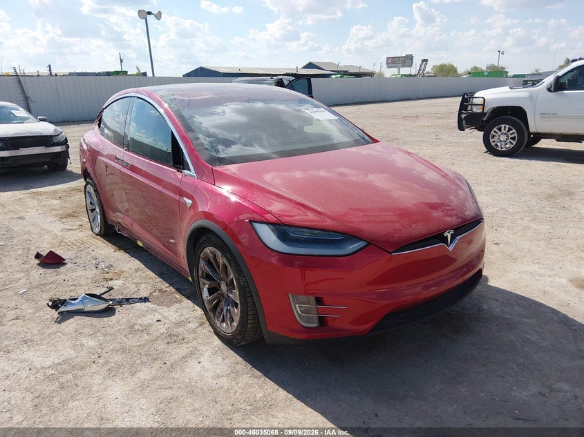 2020 TESLA MODEL X LONG RANGE DUAL MOTOR ALL-WHEEL DRIVE/LONG RANGE PLUS DUAL MOTOR ALL-WHEEL DRIVE | 5YJXCBE2XLF244076 | UPCARS