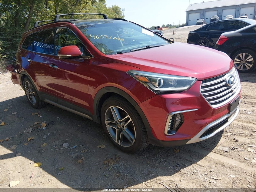 2017 HYUNDAI SANTA FE LIMITED ULTIMATE | KM8SRDHF1HU182483 | UPCARS