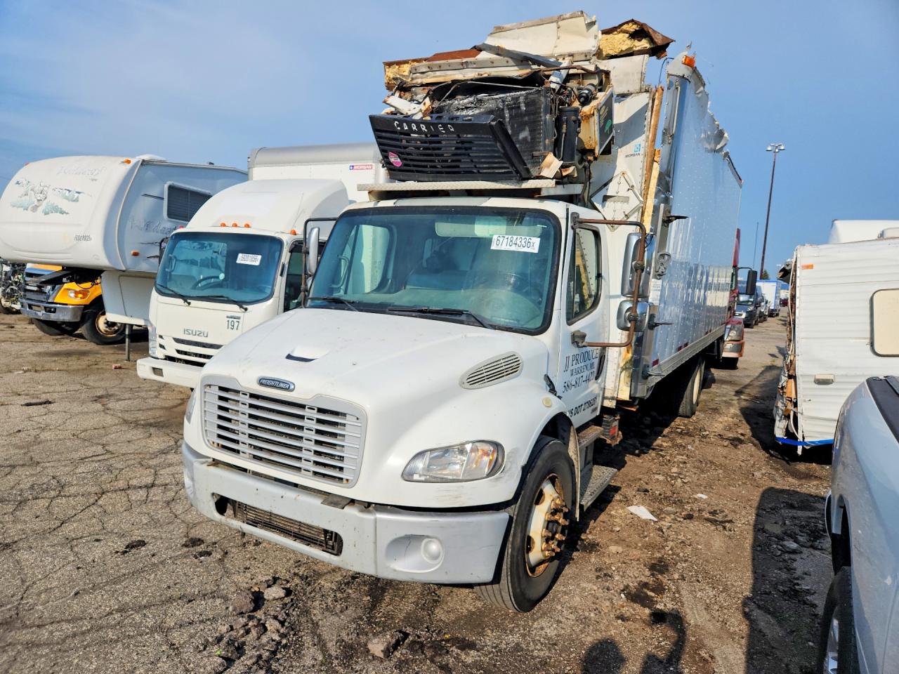 2007 FREIGHTLINER ALL OTHER BUSINESS CLASS  REFRIGERATED BOX TRUCK | 1FVACWDC27HX26204 | UPCARS
