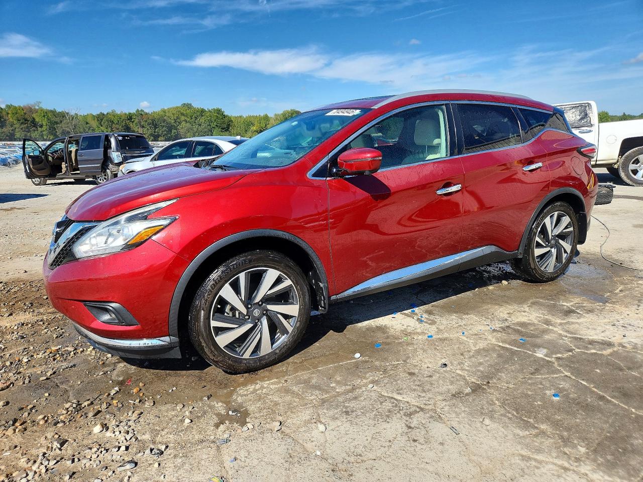 2017 NISSAN MURANO PLATINUM | 5N1AZ2MH3HN109178 | UPCARS