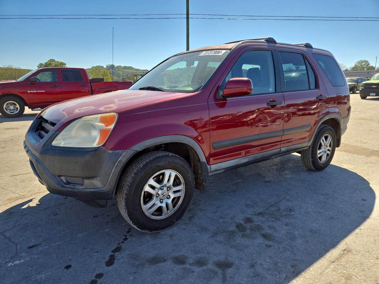 2004 HONDA CRV EX | JHLRD78884C046164 | UPCARS