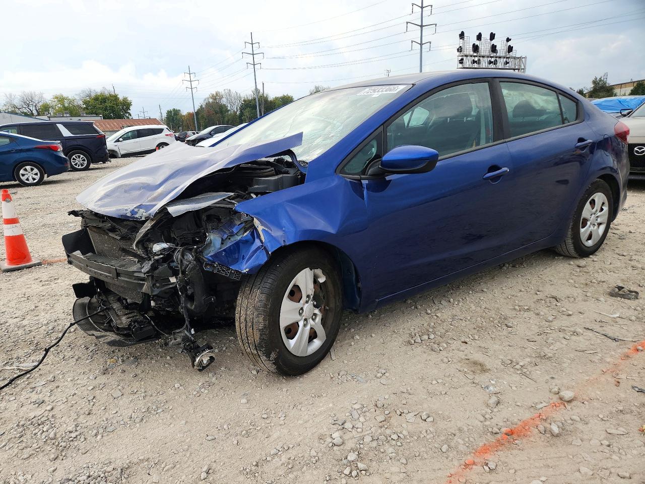 2017 KIA FORTE LX | 3KPFL4A73HE152023 | UPCARS