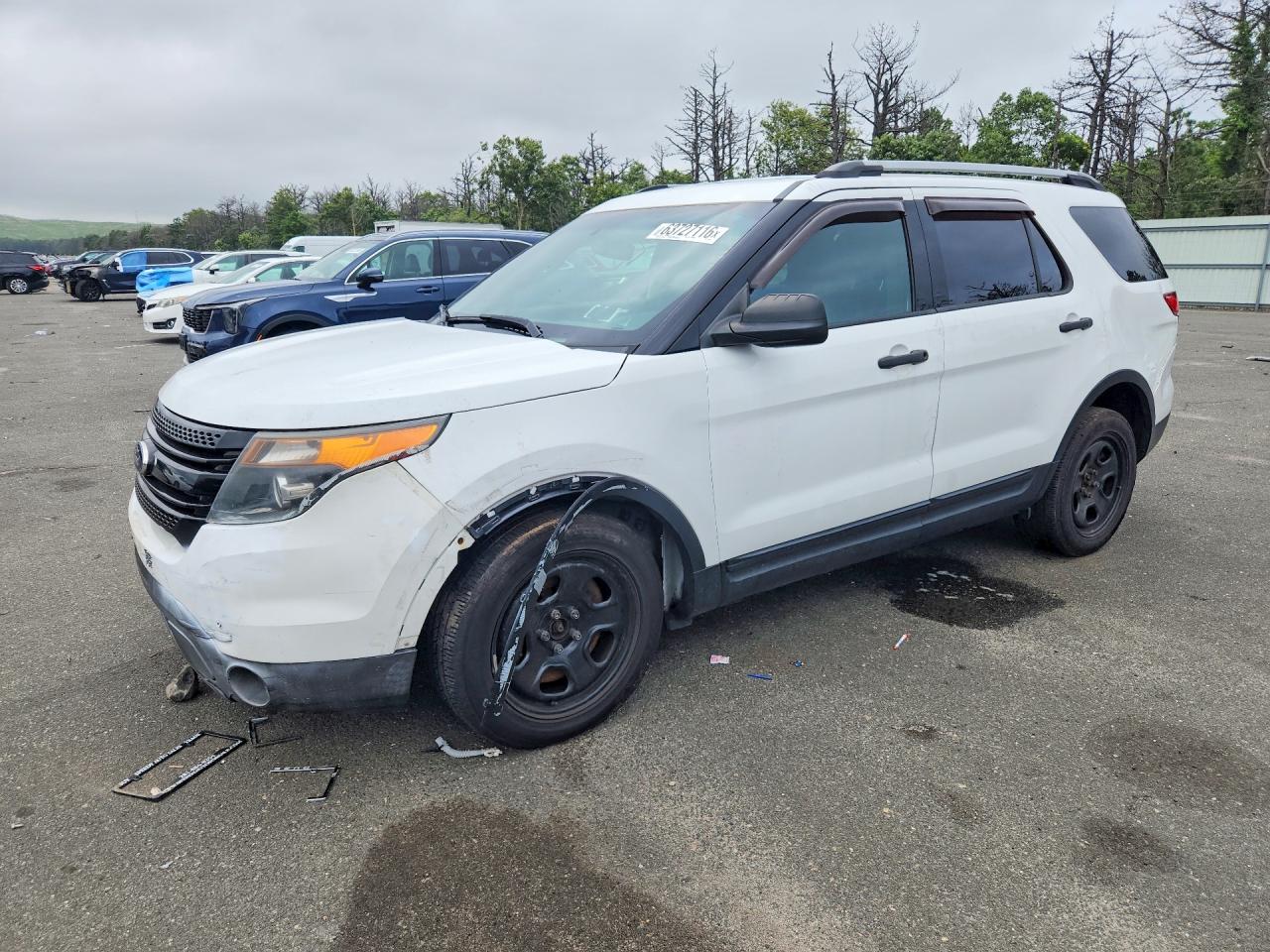 2015 FORD EXPLORER POLICE INTERCEPTOR | 1FM5K8ARXFGA78454 | UPCARS