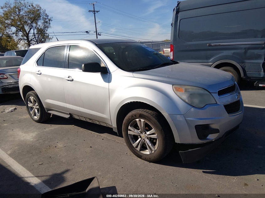 2011 CHEVROLET EQUINOX LS | 2GNALBECXB1271446 | UPCARS