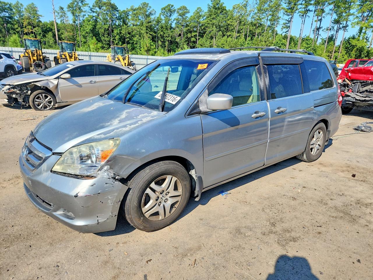 2006 HONDA ODYSSEY EXL | 5FNRL38776B086645 | UPCARS