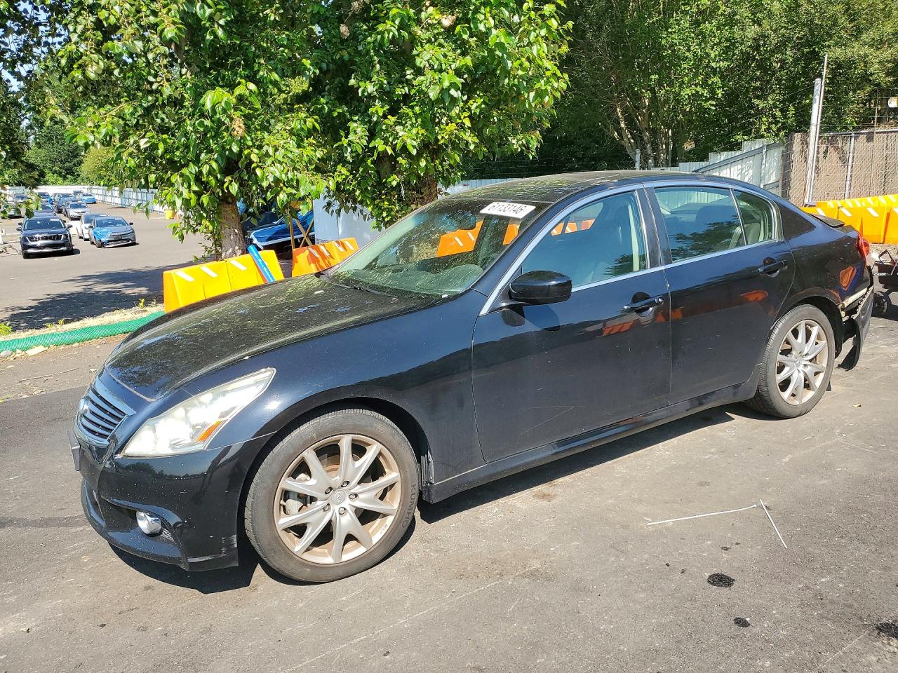 2013 INFINITI G37 X | JN1CV6AR1DM754850 | UPCARS