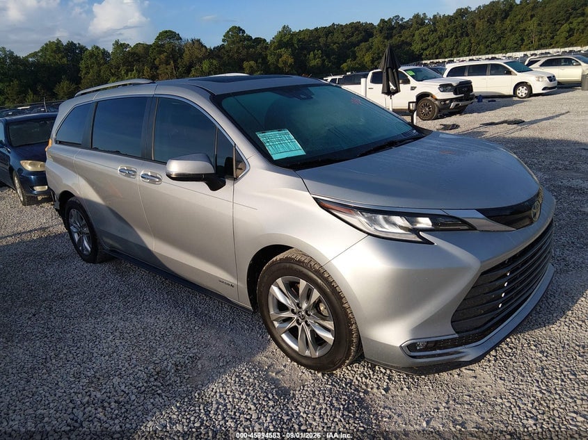2021 TOYOTA SIENNA LIMITED | 5TDZRKEC6MS010563 | UPCARS