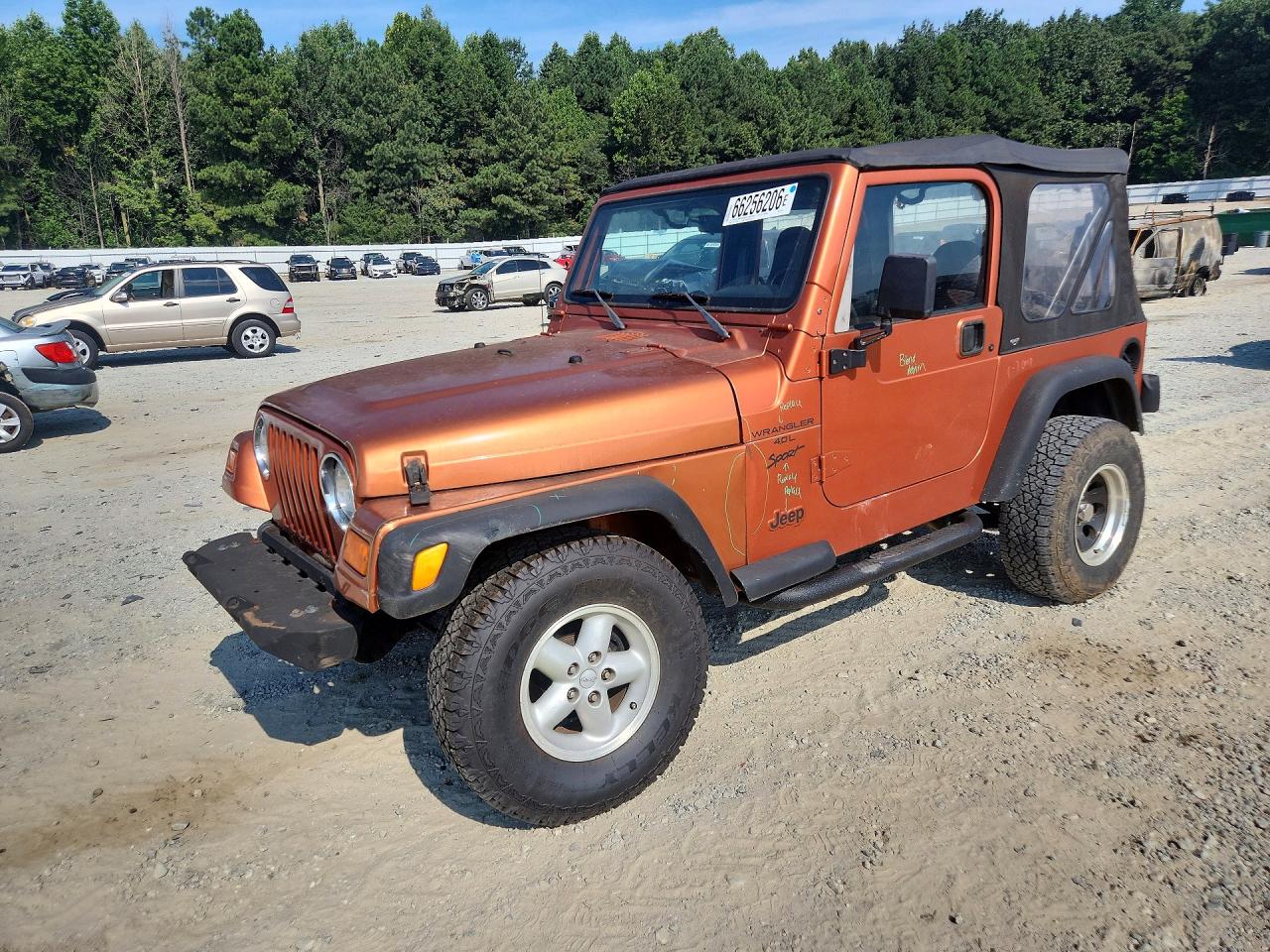 2000 JEEP WRANGLER SPORT | 1J4FA49S7YP792244 | UPCARS