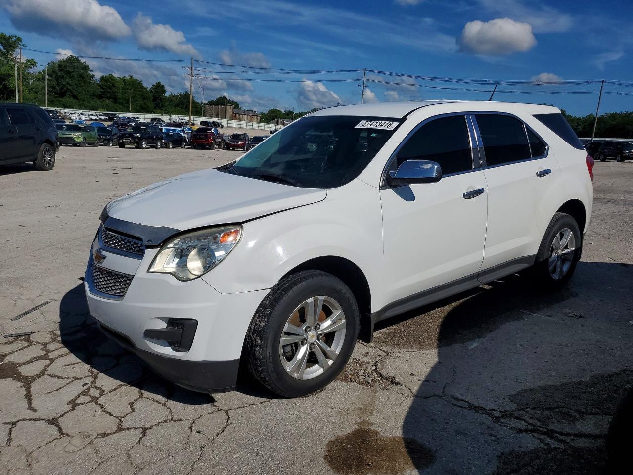 2013 CHEVROLET EQUINOX LS | 2GNALBEK6D6395159 | UPCARS
