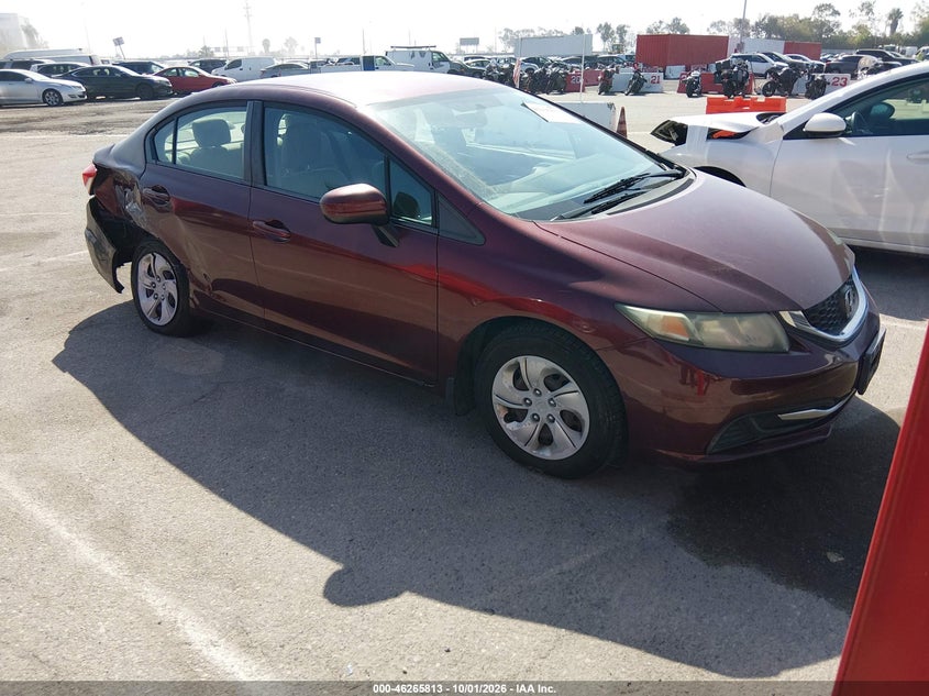 2015 HONDA CIVIC LX | 19XFB2F58FE205679 | UPCARS