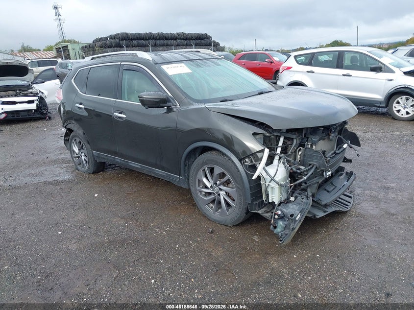 2016 NISSAN ROGUE SL | 5N1AT2MV6GC771824 | UPCARS