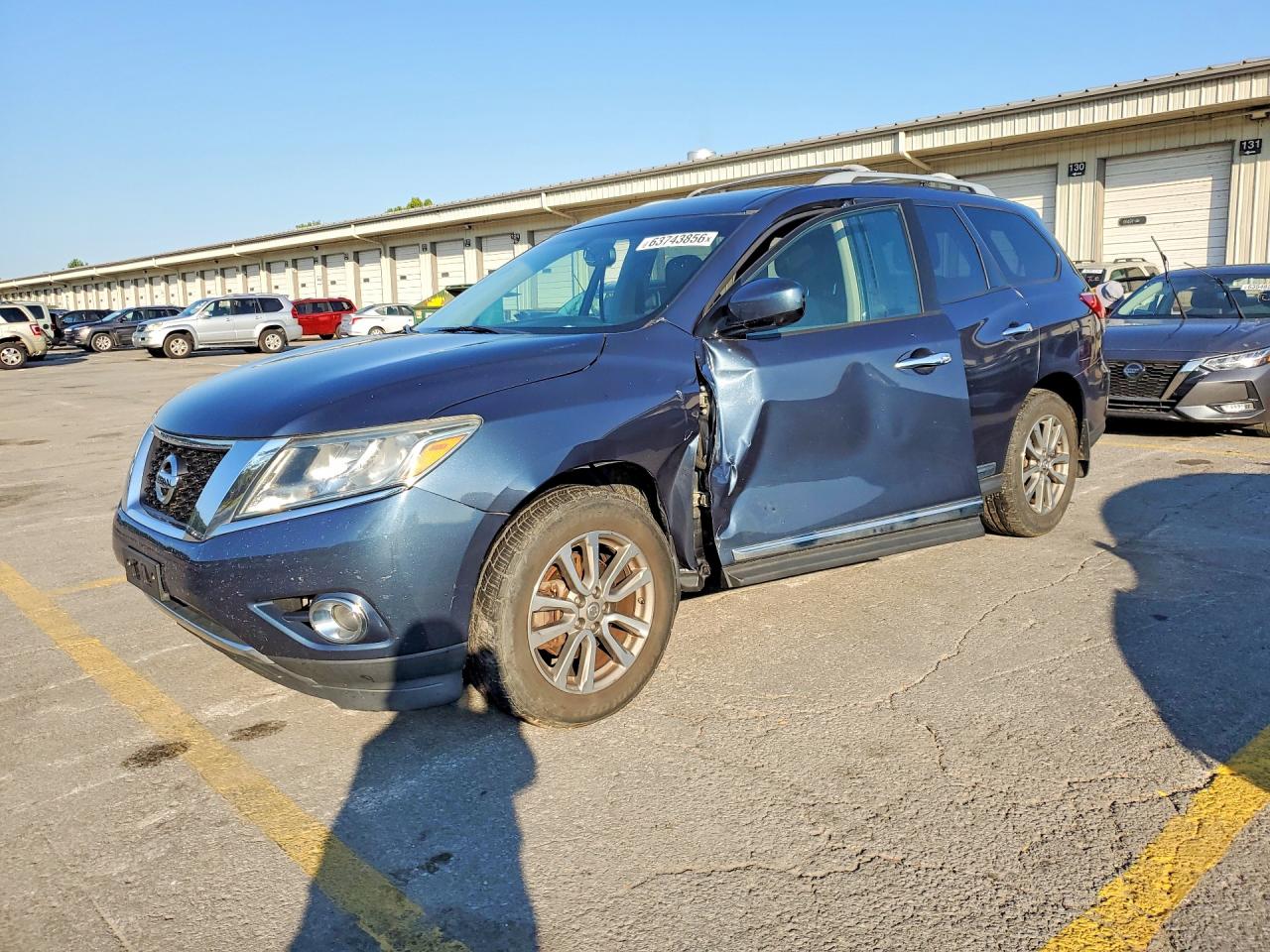 2016 NISSAN PATHFINDER SL | 5N1AR2MM8GC659662 | UPCARS