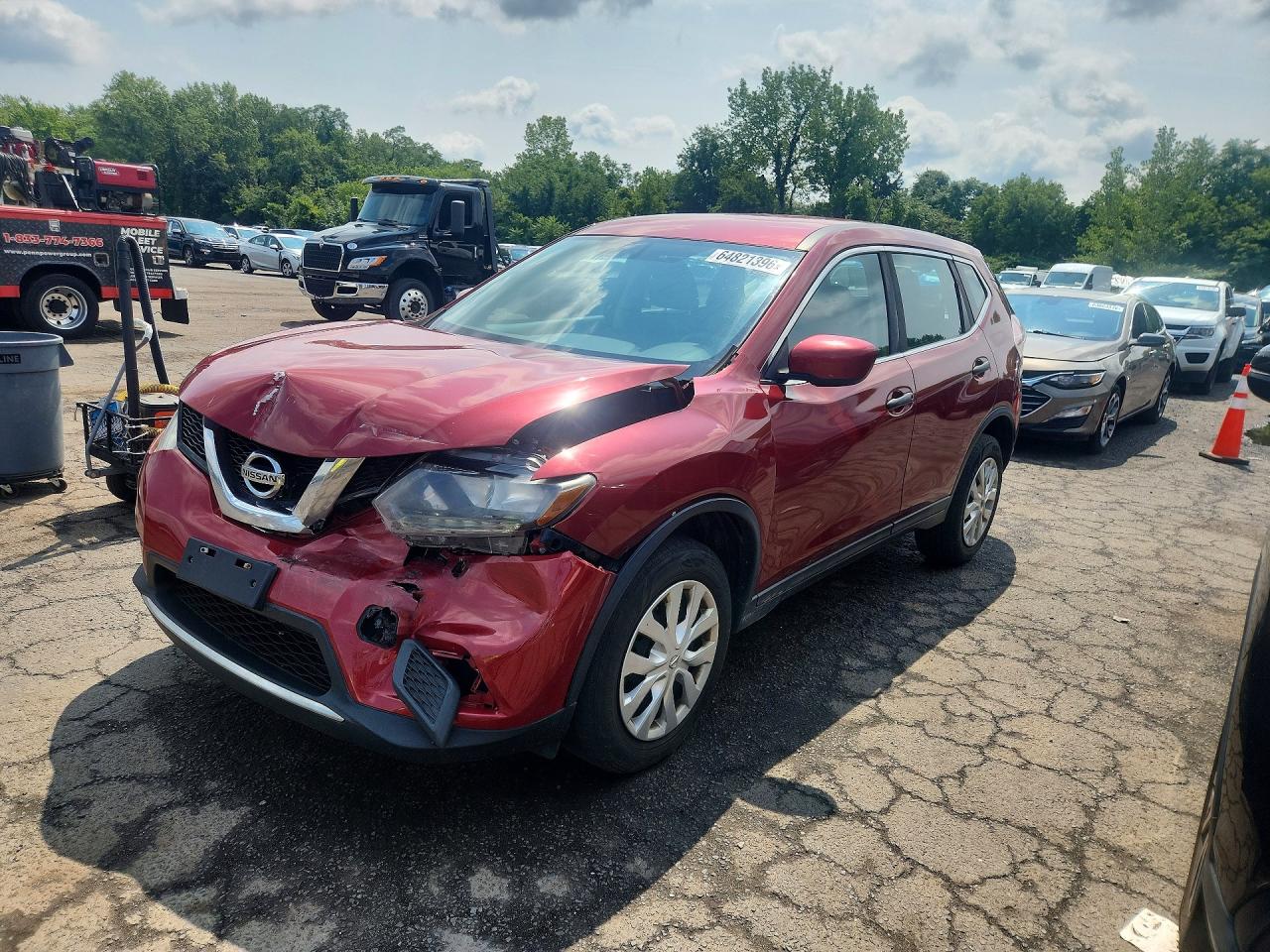 2016 NISSAN ROGUE S | 5N1AT2MV2GC804169 | UPCARS