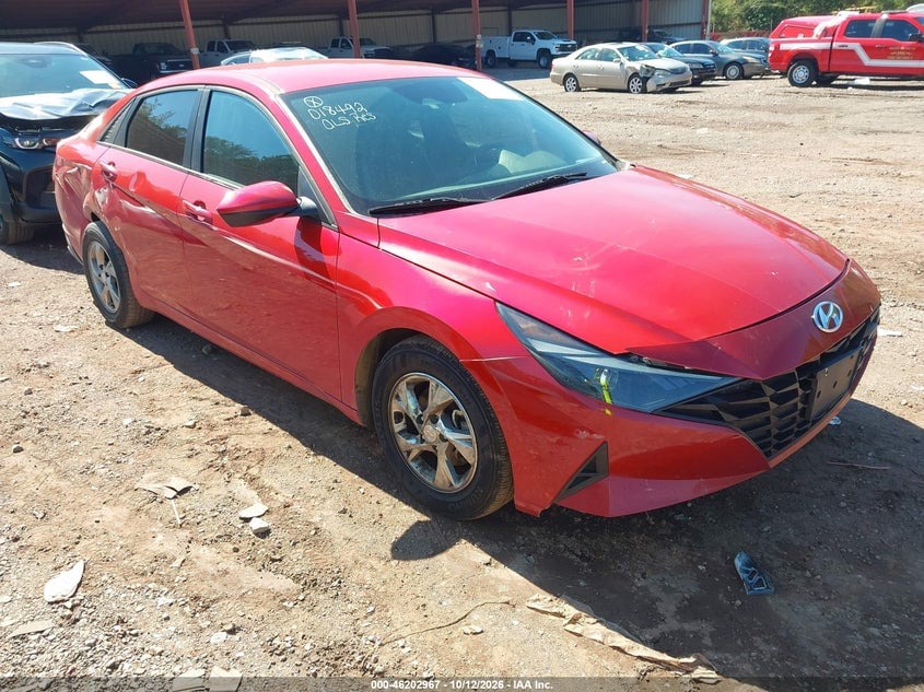 2021 HYUNDAI ELANTRA SE | 5NPLL4AG3MH018492 | UPCARS