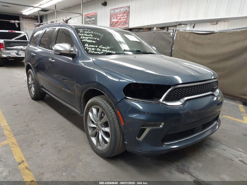 2021 DODGE DURANGO CITADEL RWD | 1C4RDHEG9MC815057 | UPCARS