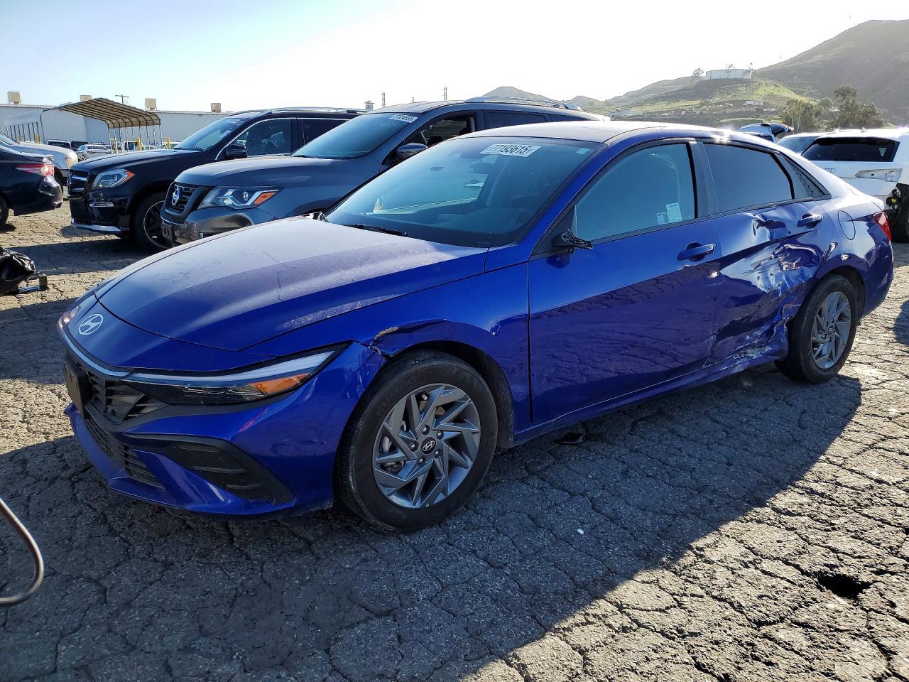 2025 HYUNDAI ELANTRA BLUE | KMHLM4DJXSU150376 | UPCARS