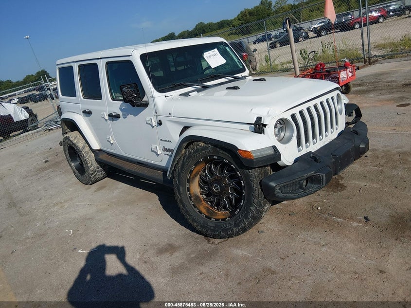 2018 JEEP WRANGLER UNLIMITED SAHARA 4X4 | 1C4HJXEGXJW110843 | UPCARS