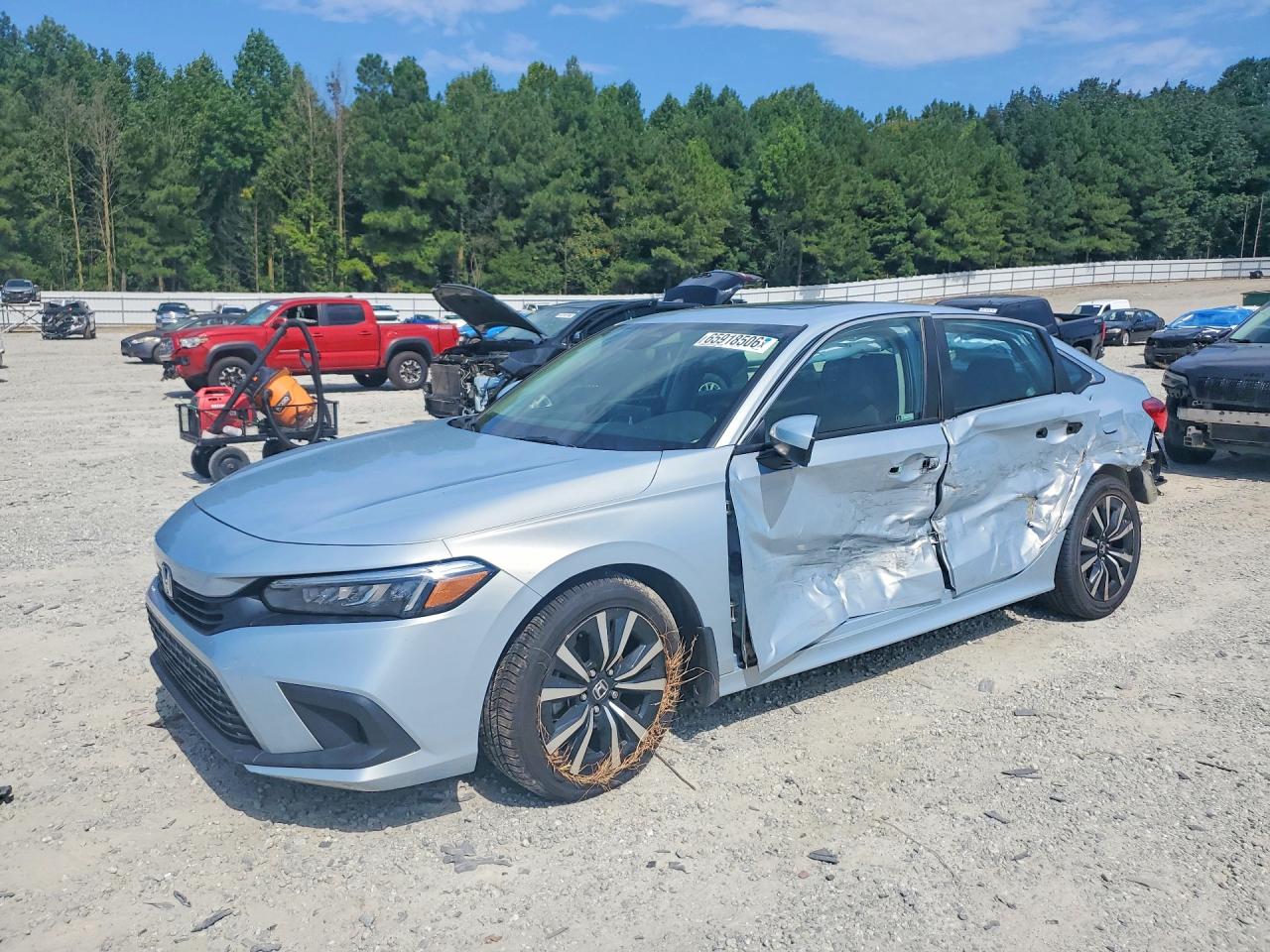 2022 HONDA CIVIC EX | 2HGFE1F72NH305560 | UPCARS