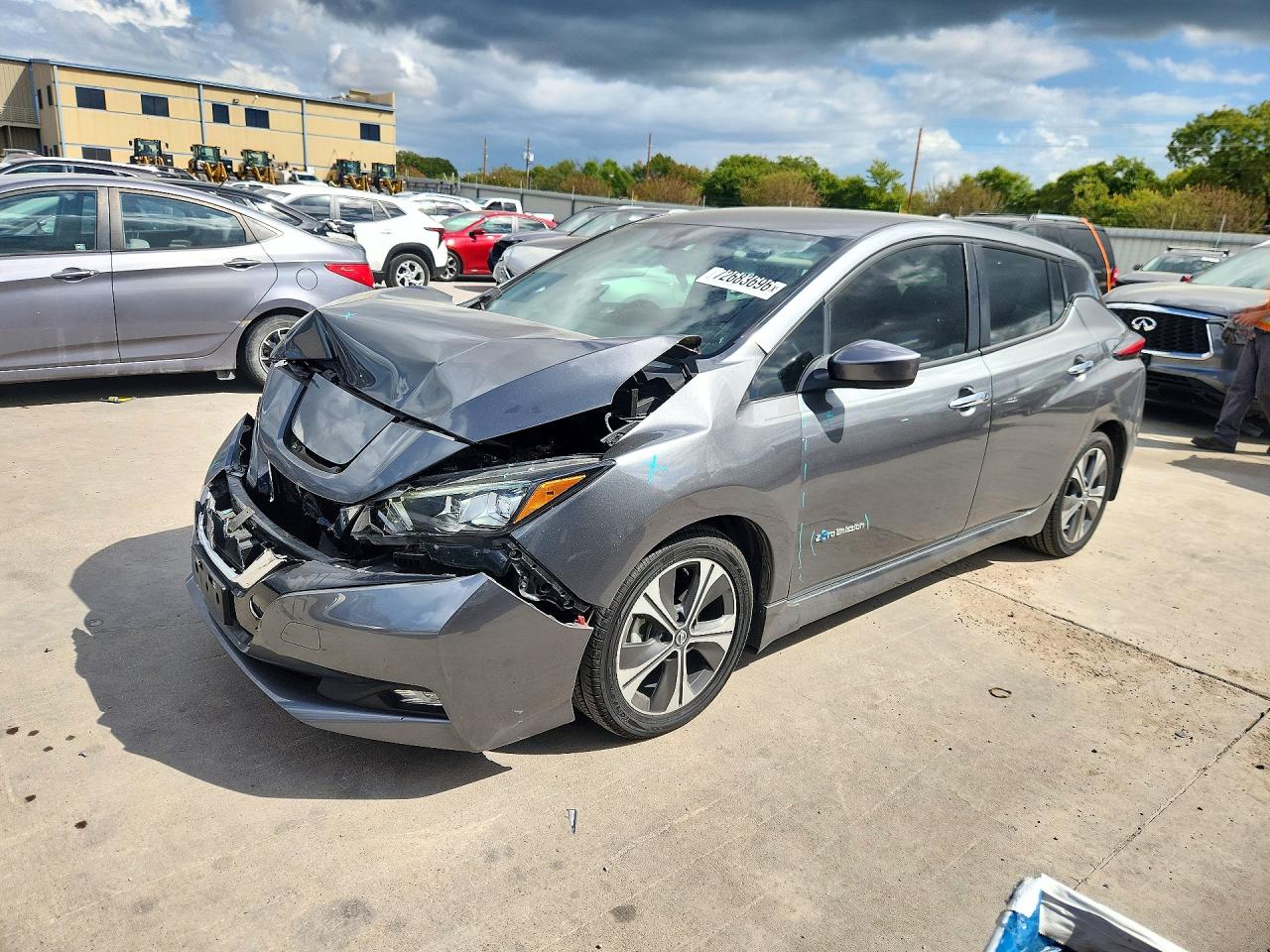 2019 NISSAN LEAF SV | 1N4AZ1CP7KC312607 | UPCARS