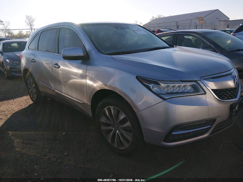 2014 ACURA MDX TECHNOLOGY PACKAGE | 5FRYD4H49EB040106 | UPCARS
