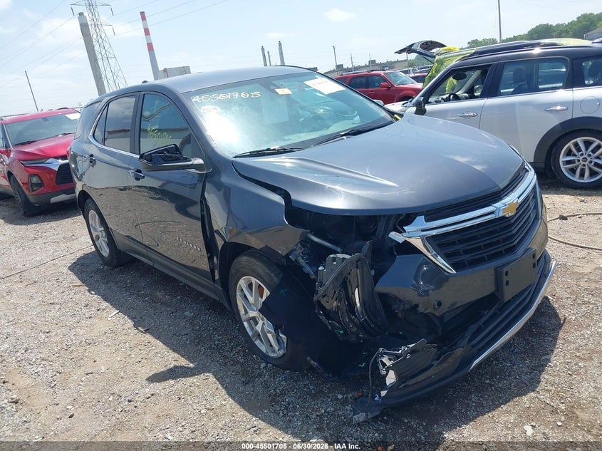 2022 CHEVROLET EQUINOX AWD LT | 2GNAXUEV9N6135172 | UPCARS