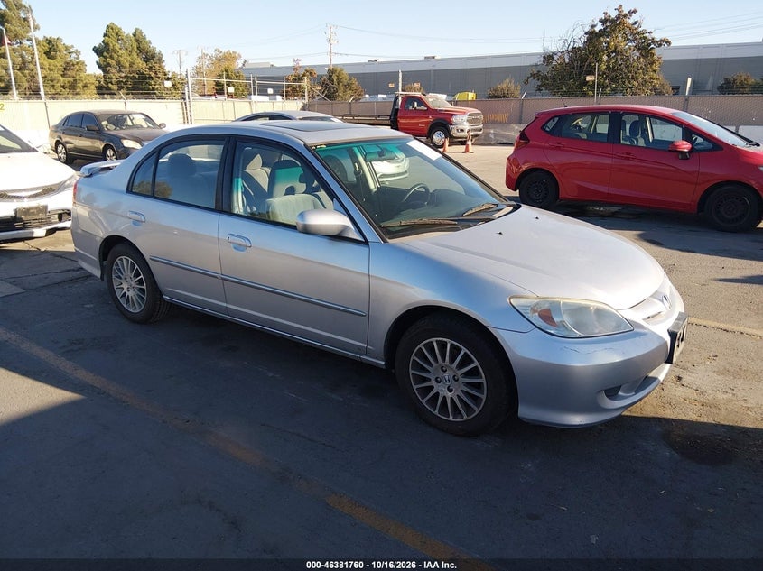 2005 HONDA CIVIC EX | 2HGES26785H597421 | UPCARS