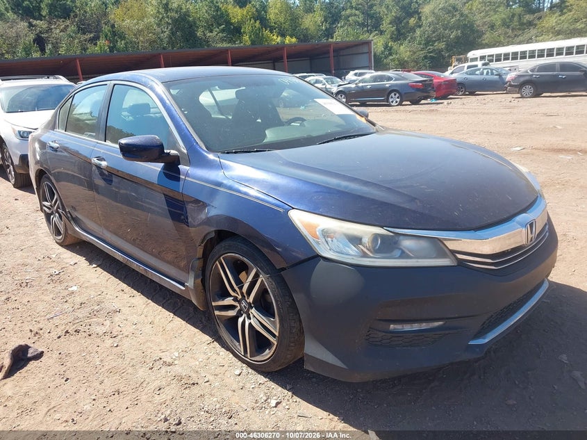 2017 HONDA ACCORD SPORT SE | 1HGCR2F10HA047342 | UPCARS