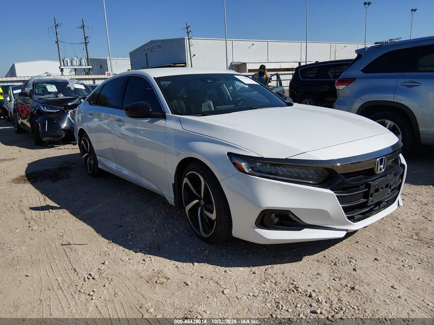 2022 HONDA ACCORD SPORT | 1HGCV1F34NA124295 | UPCARS