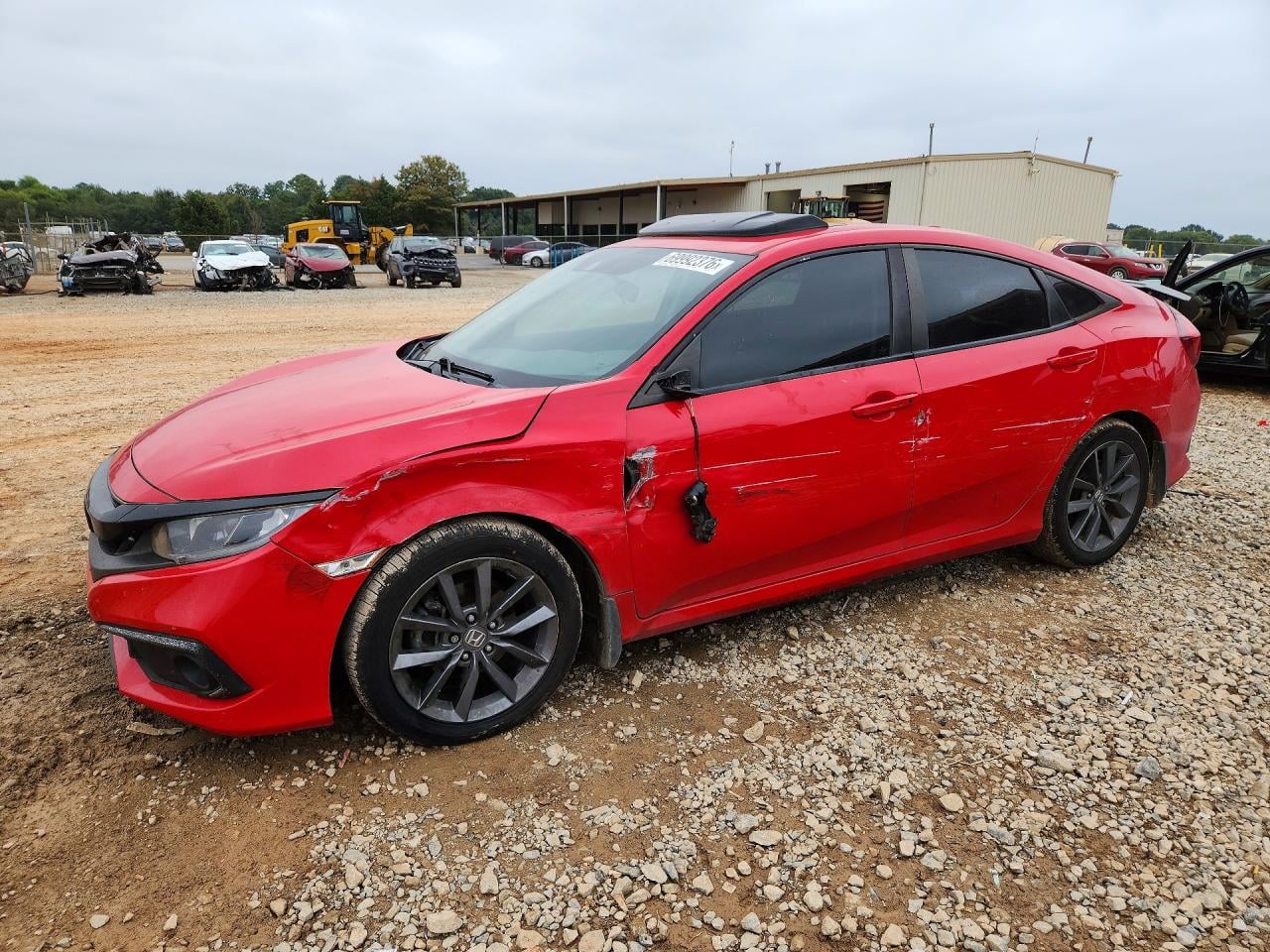 2019 HONDA CIVIC EX | JHMFC1F32KX000731 | UPCARS