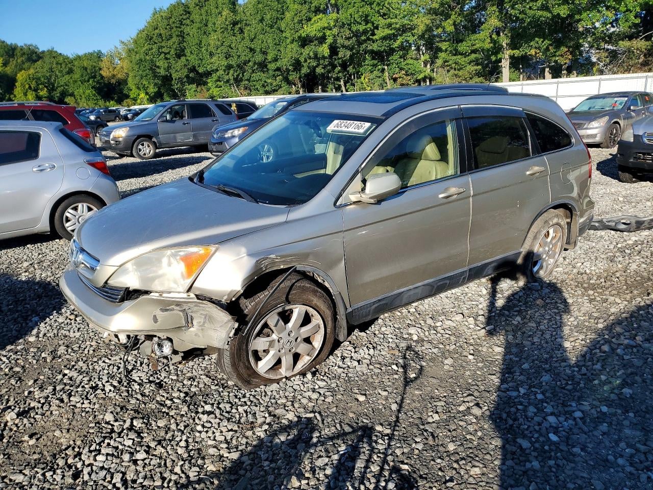 2007 HONDA CRV EXL | JHLRE48727C044885 | UPCARS