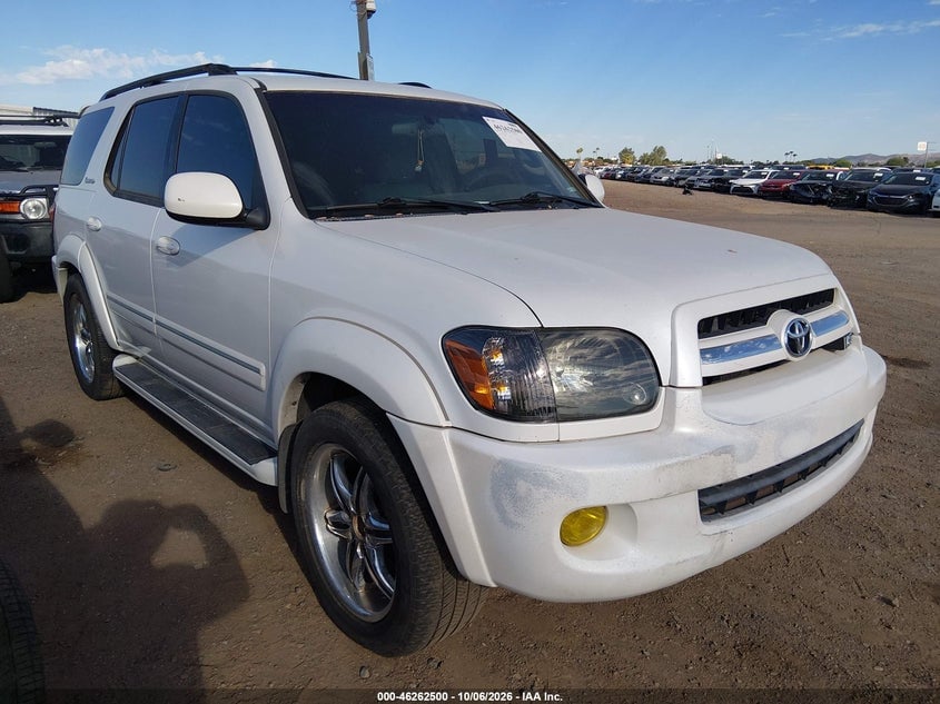 2005 TOYOTA SEQUOIA LIMITED V8 | 5TDZT38A85S262270 | UPCARS