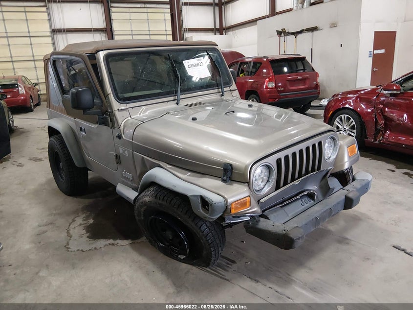 2004 JEEP WRANGLER X | 1J4FA39S64P787301 | UPCARS