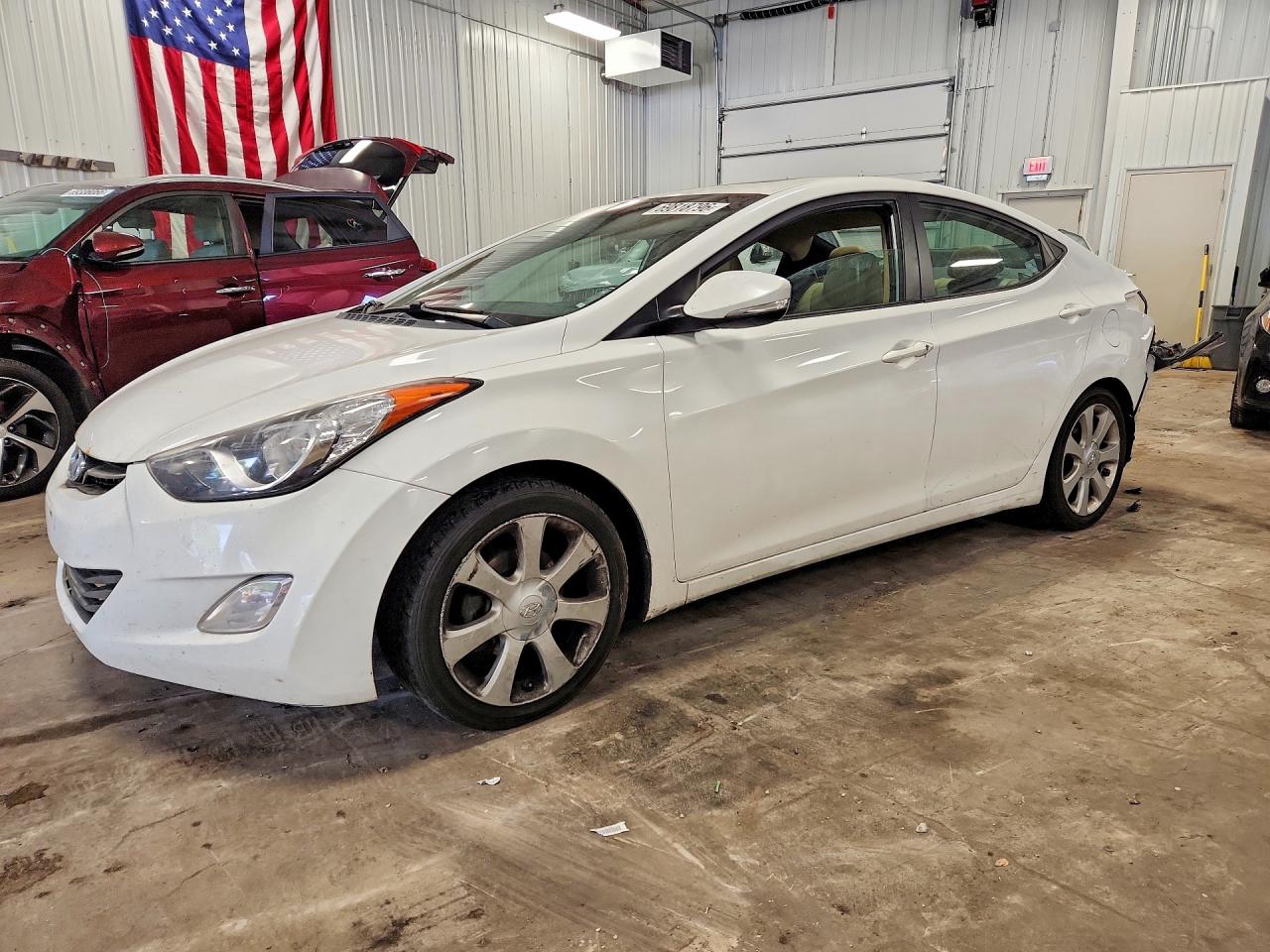 2013 HYUNDAI ELANTRA LIMITED | 5NPDH4AE4DH449346 | UPCARS