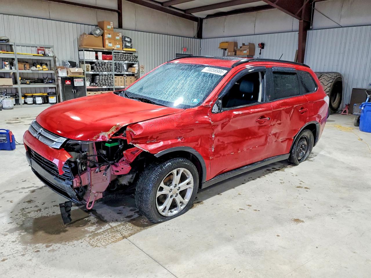 2015 MITSUBISHI OUTLANDER SE | JA4AD3A3XFZ007698 | UPCARS