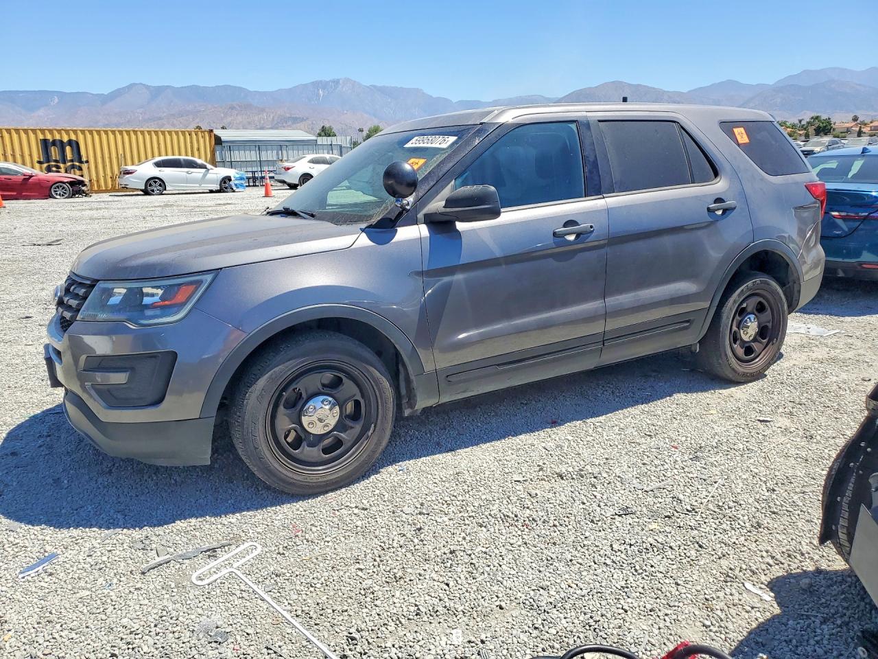 2017 FORD EXPLORER POLICE INTERCEPTOR | 1FM5K8AR3HGA13089 | UPCARS
