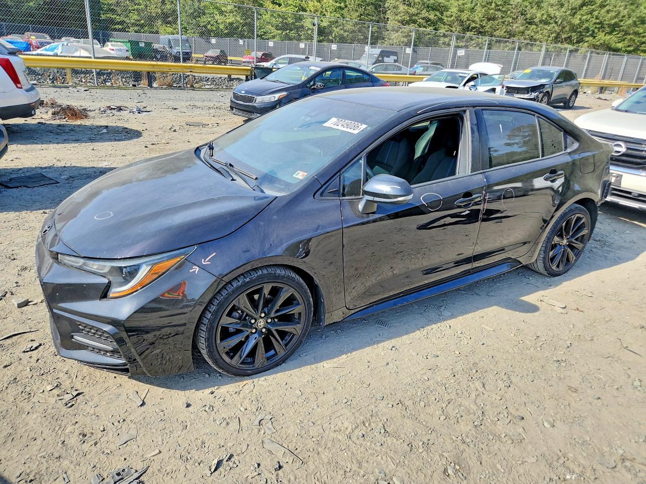 2020 TOYOTA COROLLA SE NIGHTSHADE EDITION | 5YFS4RCE1LP036959 | UPCARS