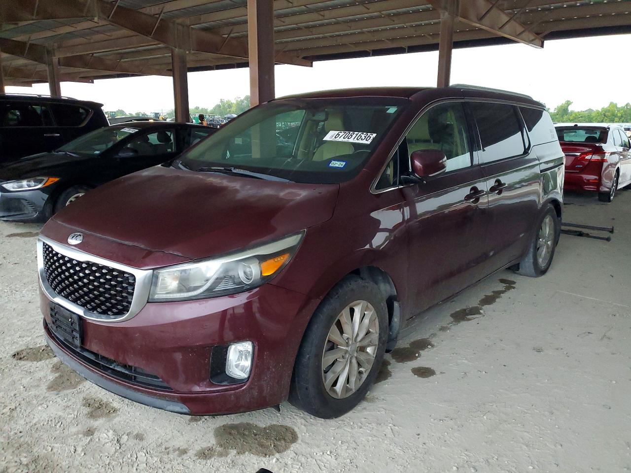 2015 KIA SEDONA EX | KNDMC5C1XF6023592 | UPCARS